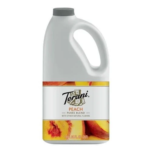 Torani Peach Puree Blend 64 fl. oz/4 LBS | CASE of 10