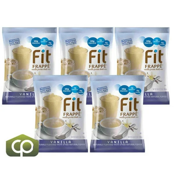 Big Train 3 lb. Fit Frappe Vanilla Nutritious Protein Drink Mix